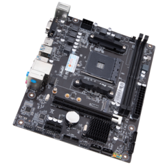 Материнская плата HUANANZHI A520M-VH, SocketAM4, mATX, Retail, 2xDDR4, PCIe3.0, 1xM.2, GLAN, 2xPS/2, 4xUSB2, 6xUSB3, VGA, HDMI (HNZ-A520M-VH)