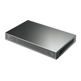 TP-Link SG2210P, 8-портовый гигабитный настольный PoE Smart коммутатор, 8 гигабитных портов RJ45 + 2 SFP-слота, 802.3af/at, до 61 Вт PoE