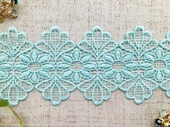 Кружево плетеное, ш. 10 см, ментол