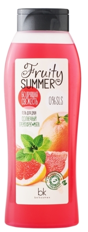 Fruity Summer Гель для душа солнечный грейпфрут мята 500 мл. BelKosmex