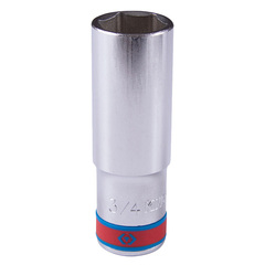 KING TONY (423524S) Головка торцевая глубокая шестигранная 1/2", дюймовая 3/4"