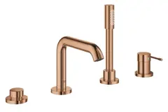 GROHE Essence 25251DA1 Смеситель для ванны на 4 отверстия, на край ванны, теплый закат глянец фото