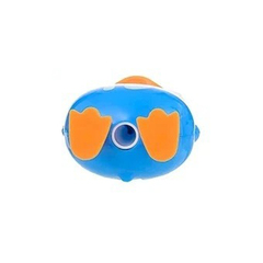 
          Точилка с ластиком Basir, одинарная, с контейнером, серия "Утка", 4 цвета корпуса, с крышкой, 8.5 см