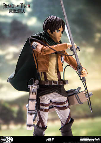 Атака Титанов фигурка Эрена Йегера — Attack on Titan Eren Jaeger Color Tops