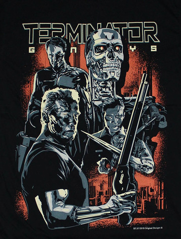 BTB The Terminator Arnold Schwarzenegger — Футболка Терминатор
