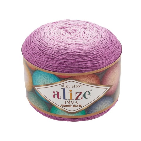 Пряжа Alize Diva Ombre Batik цвет 7244