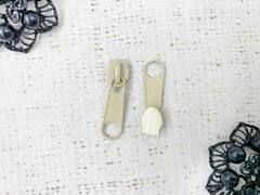 Бегунок спираль, галантерейный Т6, №278 бежевый