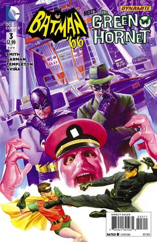 Batman 66 Meets Green Hornet #3 (Cover A)