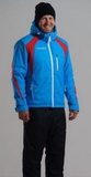 Утеплённый прогулочный лыжный костюм Nordski Active blue-black мужской