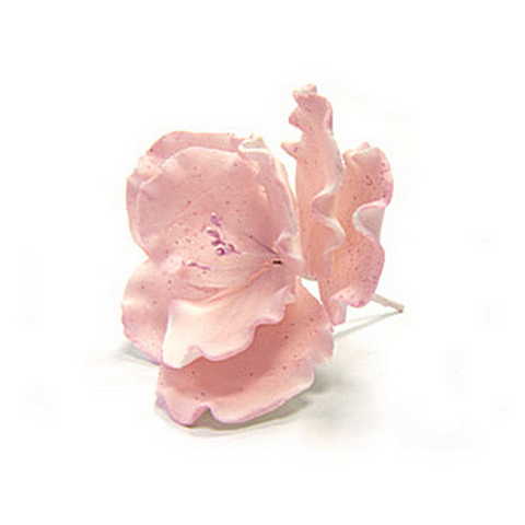 Сахарный цветок Шиповник розовый (1 цветок)