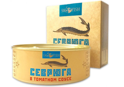 Севрюга с помидорами черри Royal Product, 240г