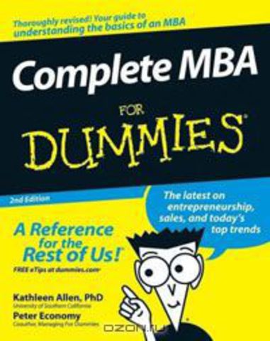 Complete MBA For Dummies