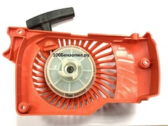Стартер для бензопилы с объемом двигателя 38сс. (две пружины)