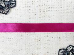 Лента атласная, ш. 1,2 см, фуксия