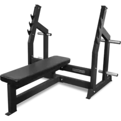 Скамья для жима горизонтальная профессиональная BRONZE GYM AL-304