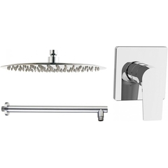 Aquanet 257153 STATIC 1.10 Встр. Смеситель c верхним душем (257153) фото