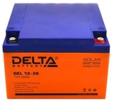 Аккумулятор Delta GEL 12-26  ( 12V 26Ah / 12В 26Ач ) - фотография