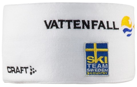 Повязка сборной Швеции  Craft Ski Team Race Headband White