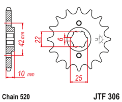 Звезда JT JTF306