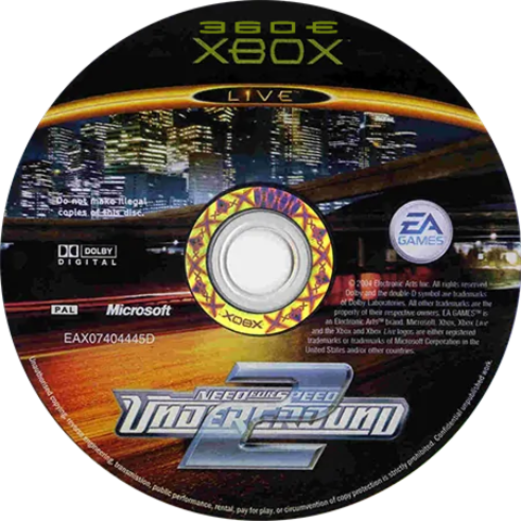 Need for Speed - Underground 2 (XBOX360E) [Xbox 360]