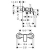 Смеситель для душа Hansgrohe Logis 71600000