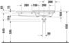 Раковина мебельная Duravit P3 Comforts 2334100030