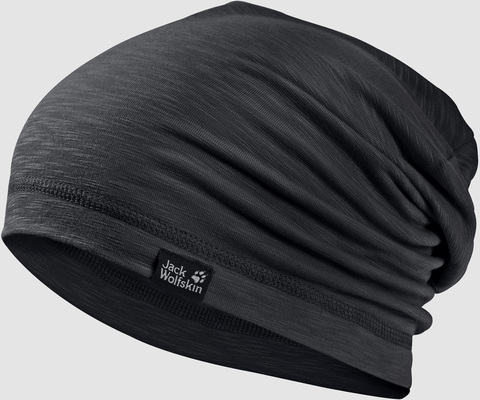 Картинка шапка-бини Jack Wolfskin Travel Beanie black - 1