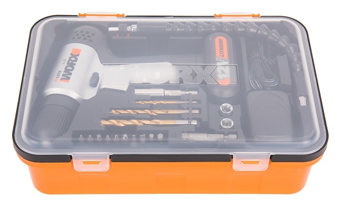 Шуруповерт аккумуляторный WORX WX104.2 12В, 1,5 Ач, ЗУ 1А, аксессуары, коробка