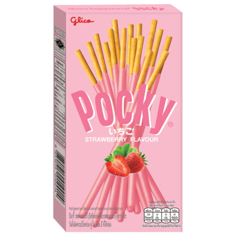 Шоколадные палочки Pocky Strawberry Flavour