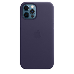 iPhone 12 | 12 Pro Leather Case with MagSafe Deep Violet