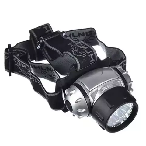 Фонарь налобный 9 LED ЧИНГИСХАН 328-070