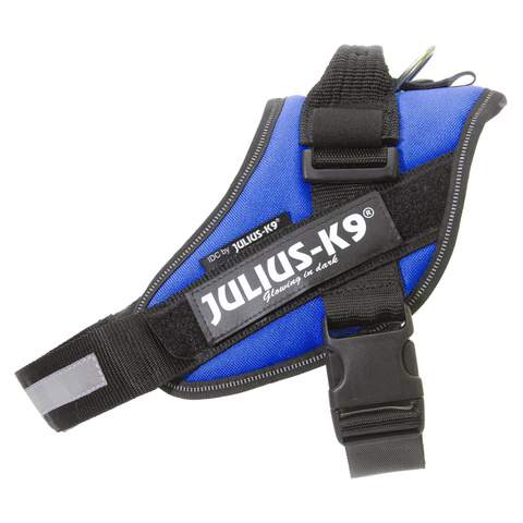 JULIUS-K9 шлейка для собак IDC-Powerharness, синий (58-76 см)