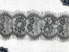 Кружево Французское, ш. 10,5 см, серый
