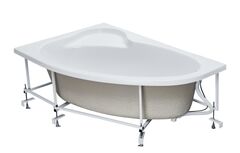 ВАННА АКРИЛОВАЯ SANTEK ЭДЕРА 170х110 ЛЕВАЯ С КАРКАСОМ