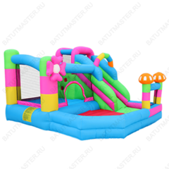 Батут для детей на дачу "Волшебный лес " 3,2*2,8*1,98