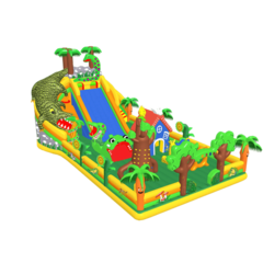 Надувной батут "Домик в Африке"