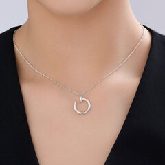 Колье из серебра 925 пробы с подвеской 