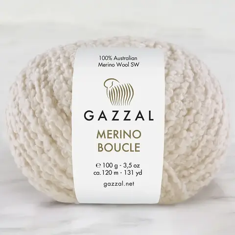 Пряжа Gazzal Merino Boucle 3761