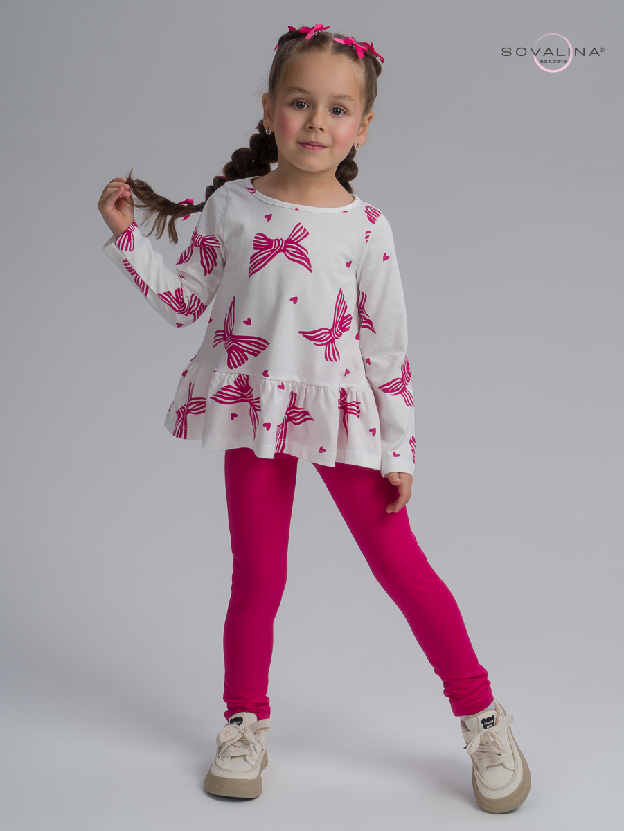 Костюм Алиса SG алые бантики-фуксия