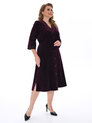 4067 Халат на пуговицах