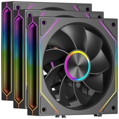 Вентилятор PCcooler F3 X120R ARGB BK 3IN1 черный