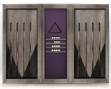 Киевница современная ясень мдф/шпон на 8 киев  (RAL 8014,Манчестер 70 yellow green) фото №7