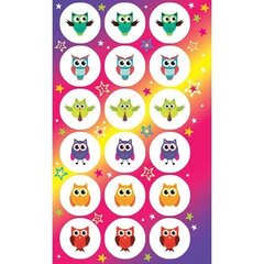Наклейки поощрительные Мир открыток 153х92 мм "Совушки"