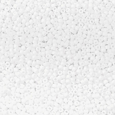 Японский бисер TOHO Round 15/0 (№41), непрозрачный глянцевый