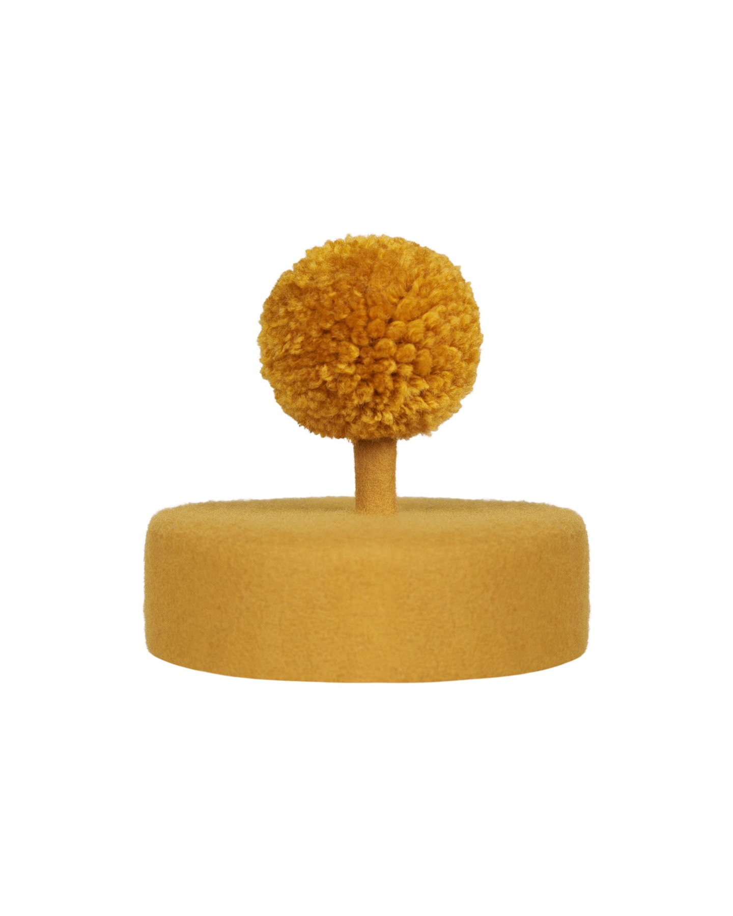 Берет с помпоном