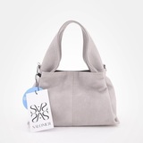 Сумка Саломея 2026 итальянский светло-серый