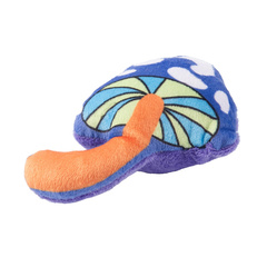 Mr.Kranch игрушка для кошек Волшебный грибочек плюшевая с кошачьей мятой 10 см фиолетовая