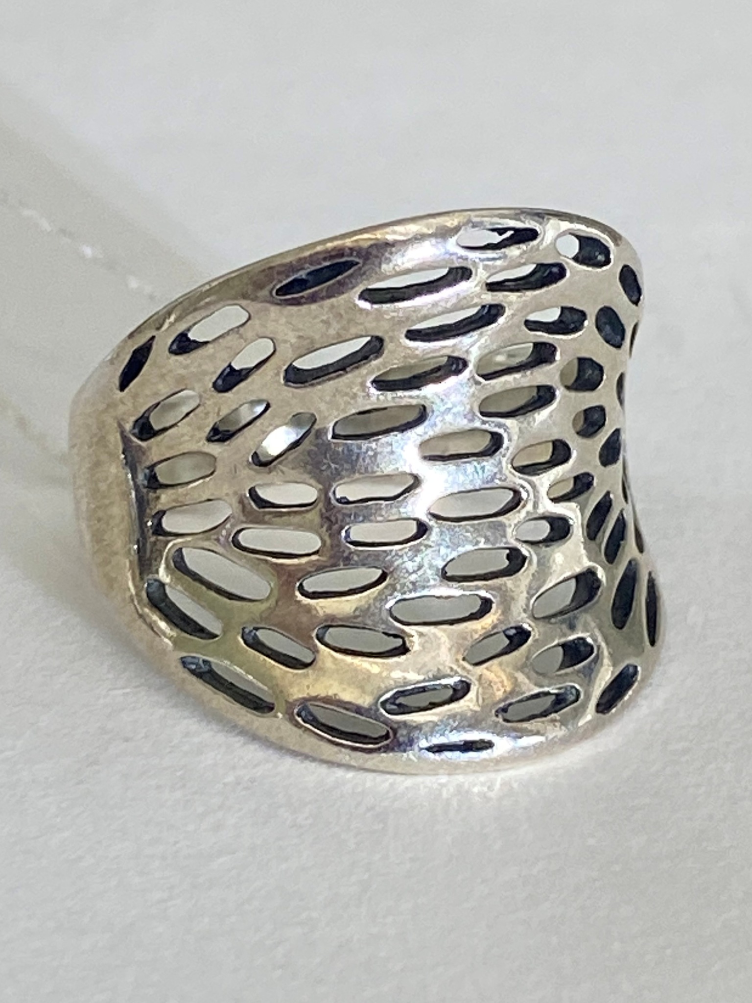 Ливень (кольцо  из серебра)