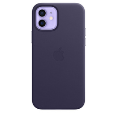 iPhone 12 | 12 Pro Leather Case with MagSafe Deep Violet
