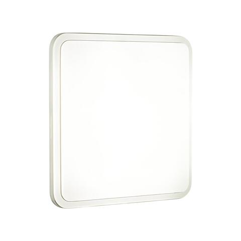 7613/CL PALE SN 034 Потолочный светодиодный светильник/белый/серебристый/золотой LED 30Вт без ДУ 4000К 350х350 IP43 SEVA